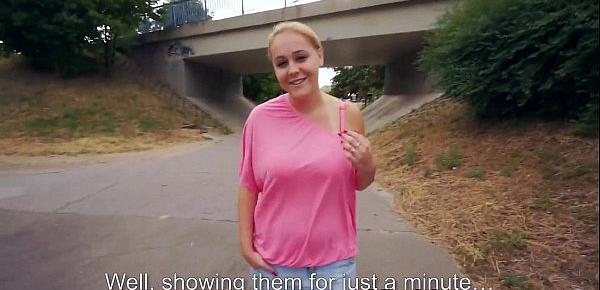  Mofos - Paris Sweet gets pick up on her walk home